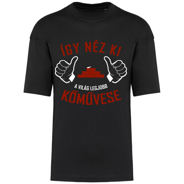 Prémium oversized unisex póló