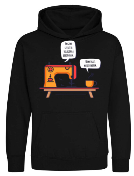 Kapucnis belebújós gyerek pulóver