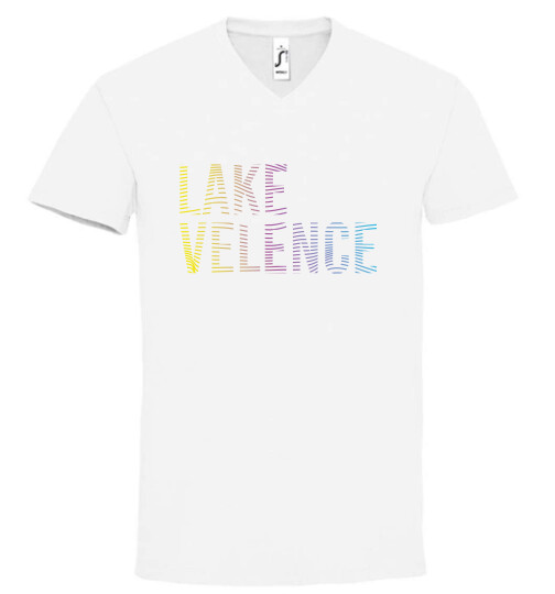 Unisex V nyakú póló