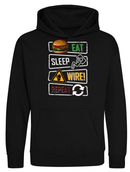 Kapucnis belebújós gyerek pulóver