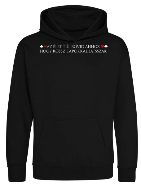 Kapucnis belebújós gyerek pulóver