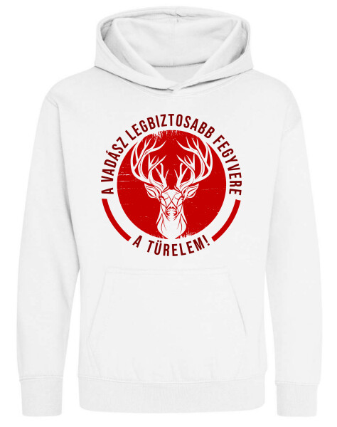 Kapucnis belebújós gyerek pulóver