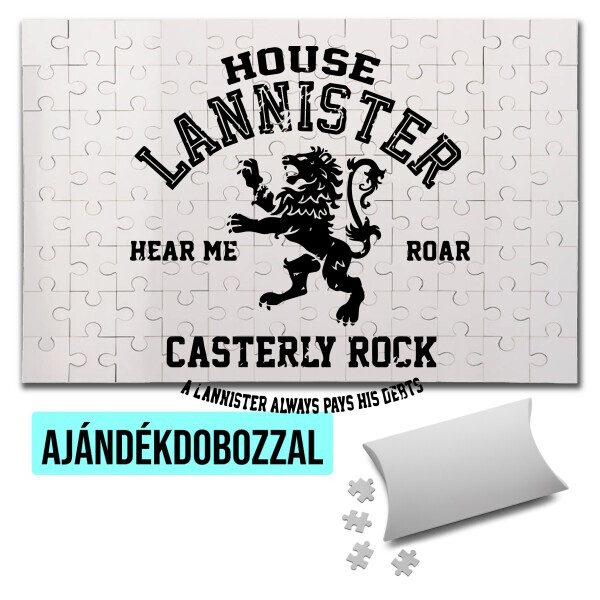 Puzzle - kirakó ajándékdobozzal