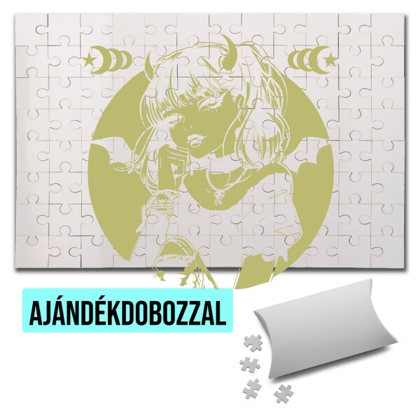 Puzzle - kirakó ajándékdobozzal