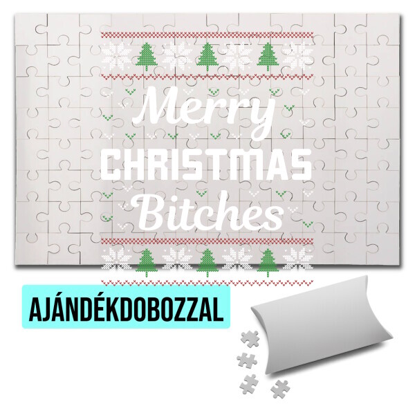 Puzzle - kirakó ajándékdobozzal