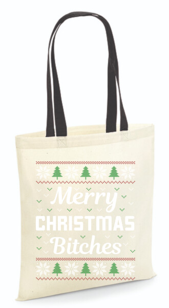 Vászontáska - színes fülű 