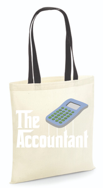 Vászontáska - színes fülű 