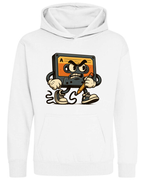 Kapucnis belebújós gyerek pulóver