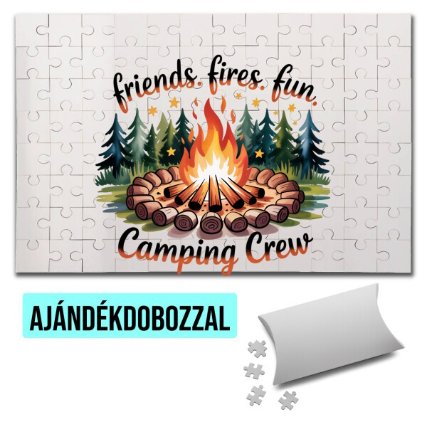 Puzzle - kirakó ajándékdobozzal