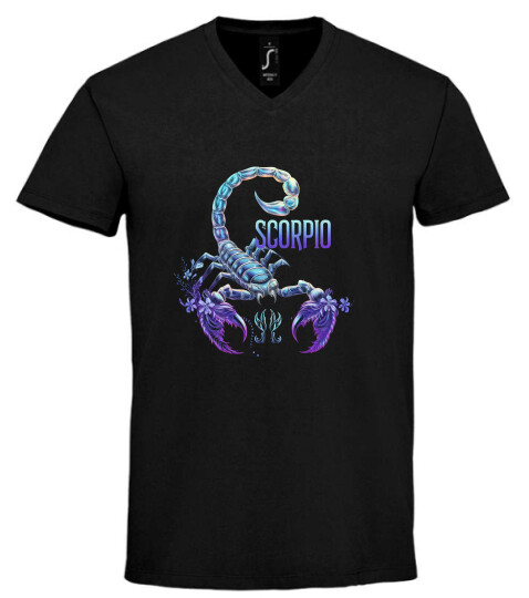 Unisex V nyakú póló