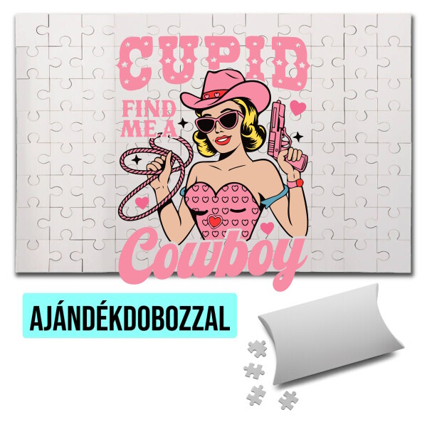 Puzzle - kirakó ajándékdobozzal