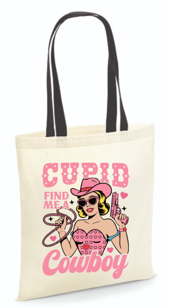 Vászontáska - színes fülű 