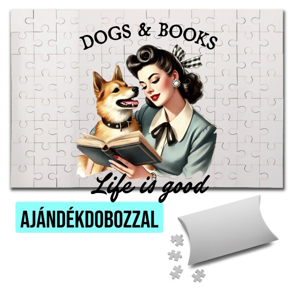 Puzzle - kirakó ajándékdobozzal