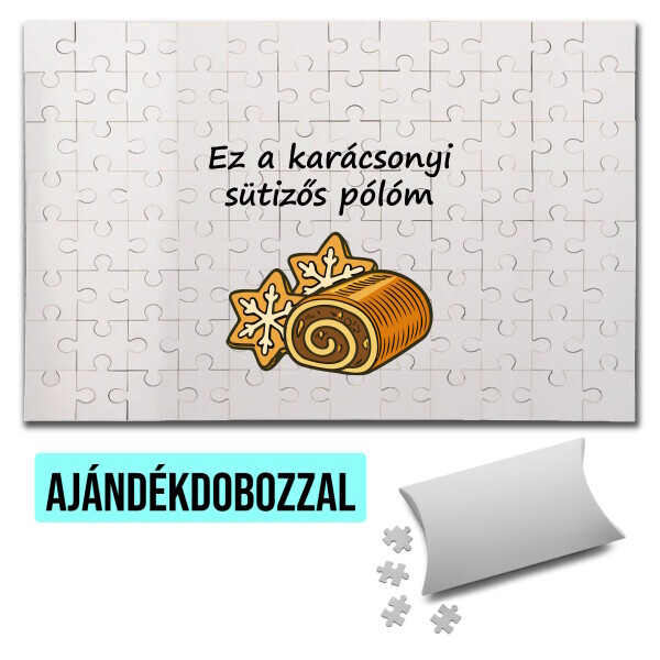 Puzzle - kirakó ajándékdobozzal