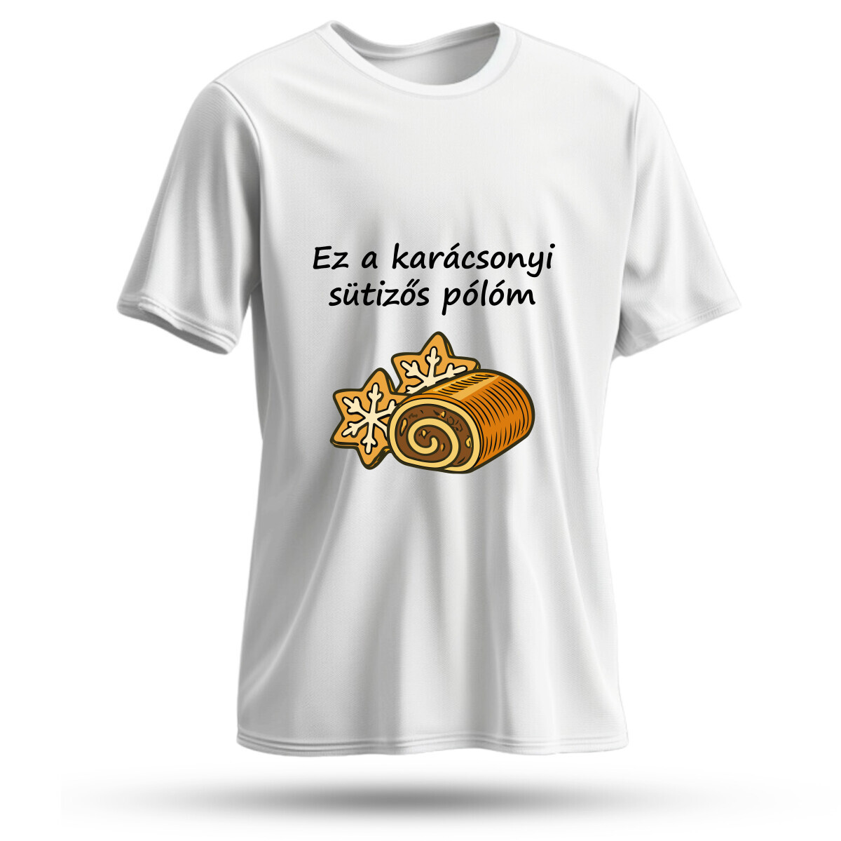 Ez a karácsonyi sütizős pólóm