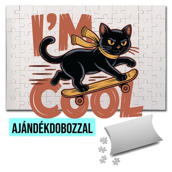 Puzzle - kirakó ajándékdobozzal