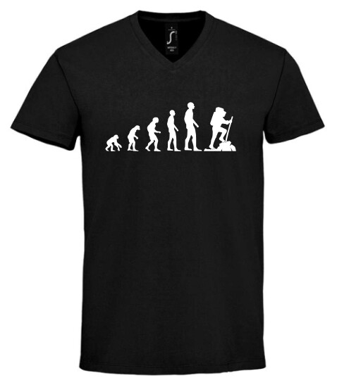 Unisex V nyakú póló