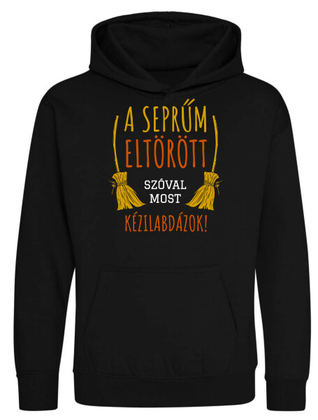 Kapucnis belebújós gyerek pulóver