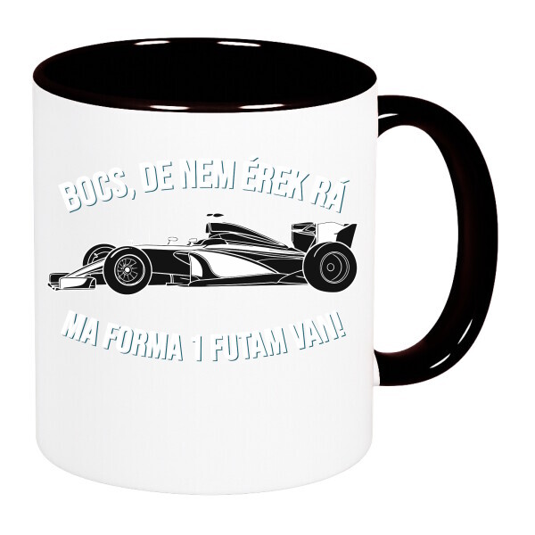 Színes fülű és belsejű bögre