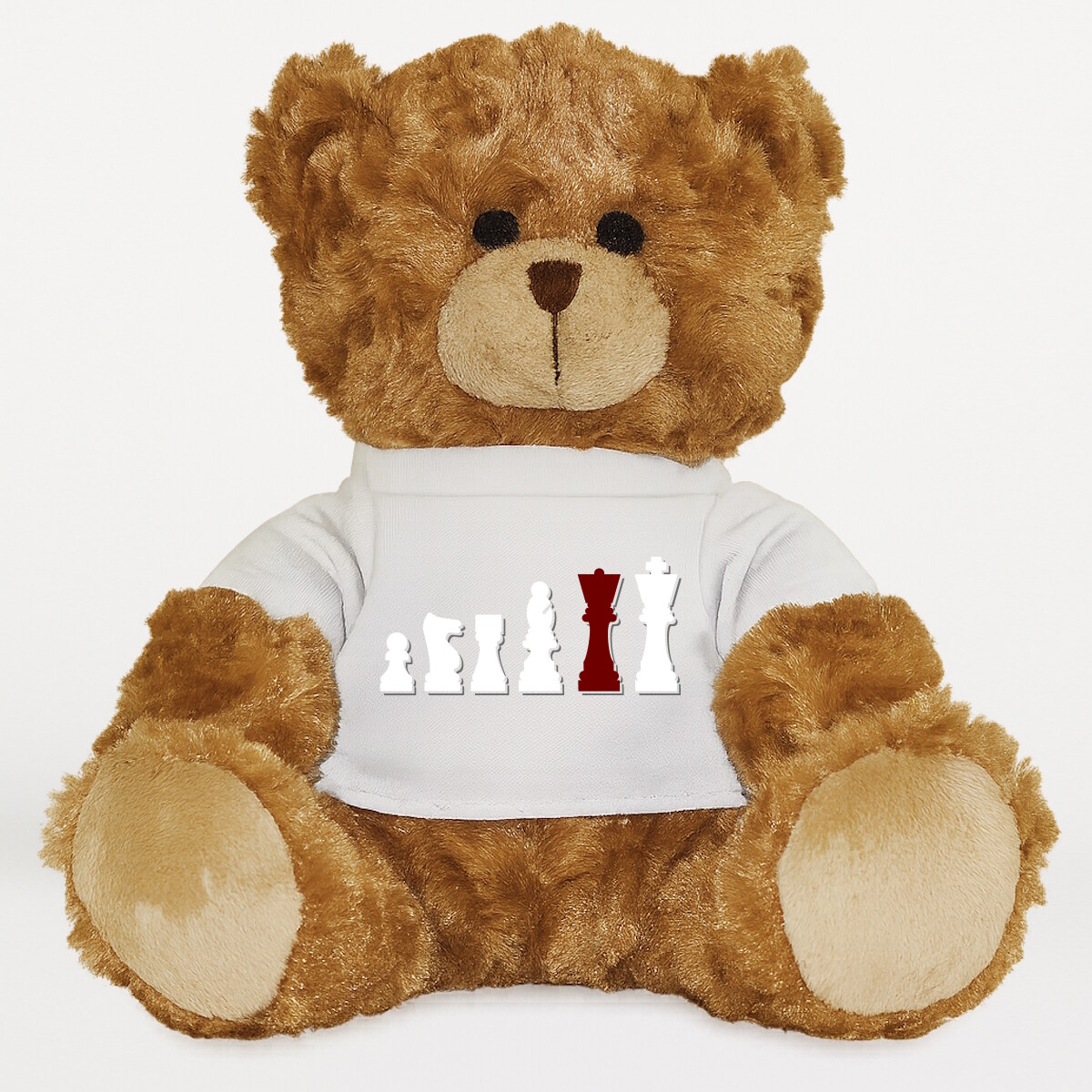 Plüssmaci egyedi pólóval