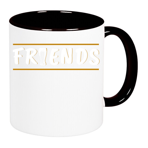 Színes fülű és belsejű bögre