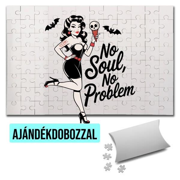 Puzzle - kirakó ajándékdobozzal