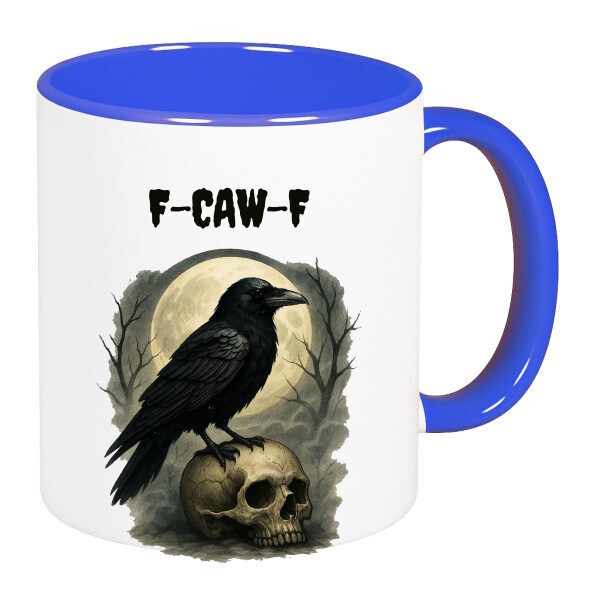 Színes fülű és belsejű bögre