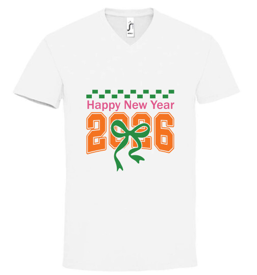 Unisex V nyakú póló