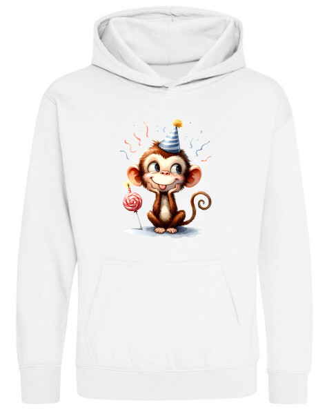 Kapucnis belebújós gyerek pulóver