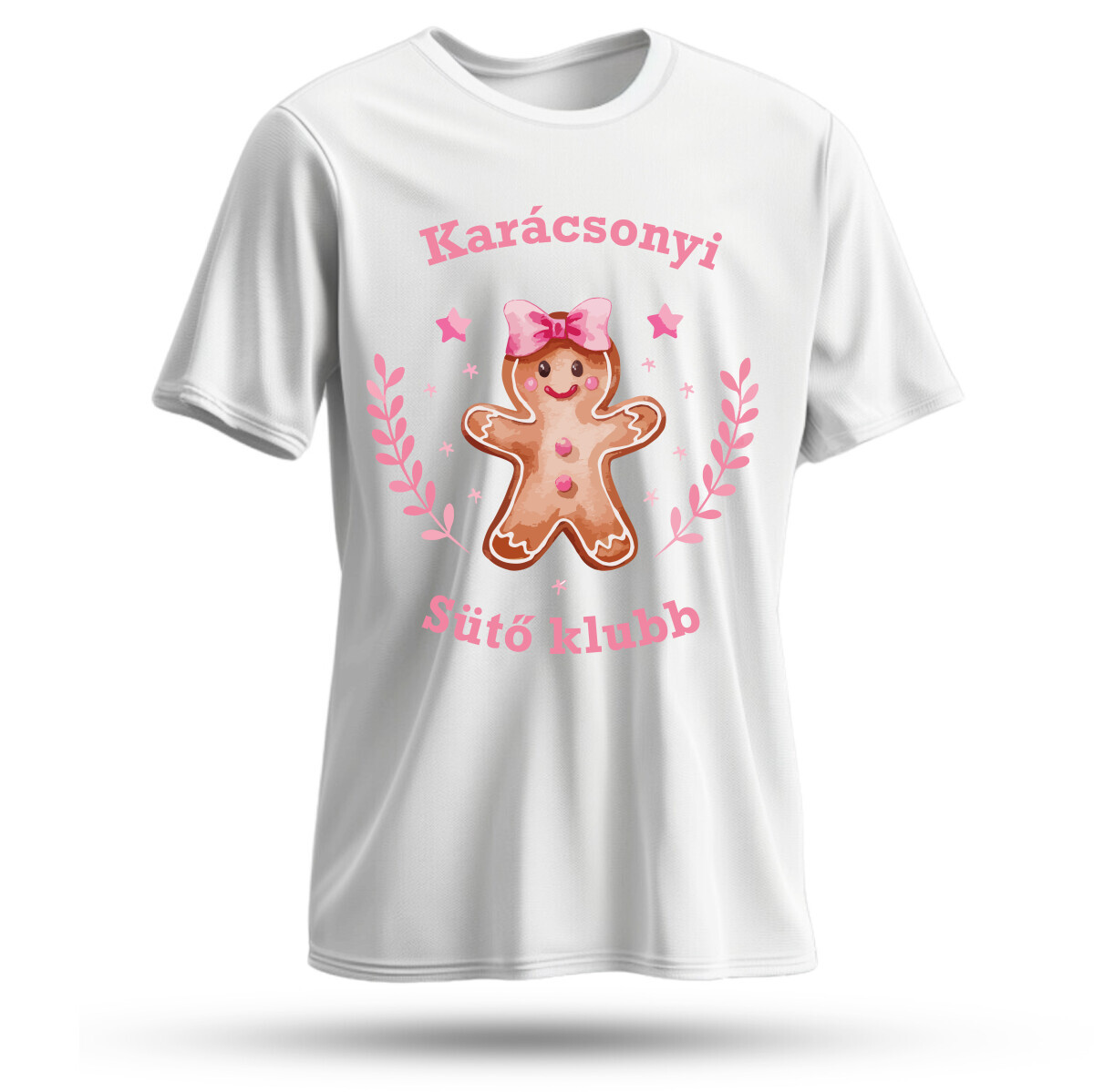 Rózsaszín karácsonyi sütő klubb