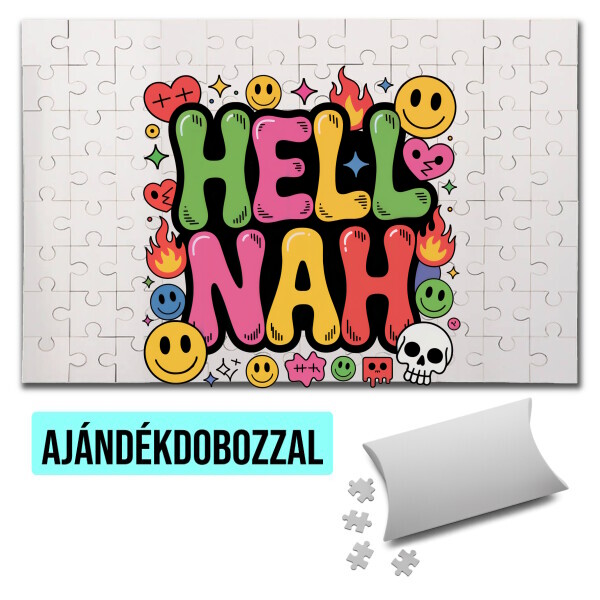 Puzzle - kirakó ajándékdobozzal