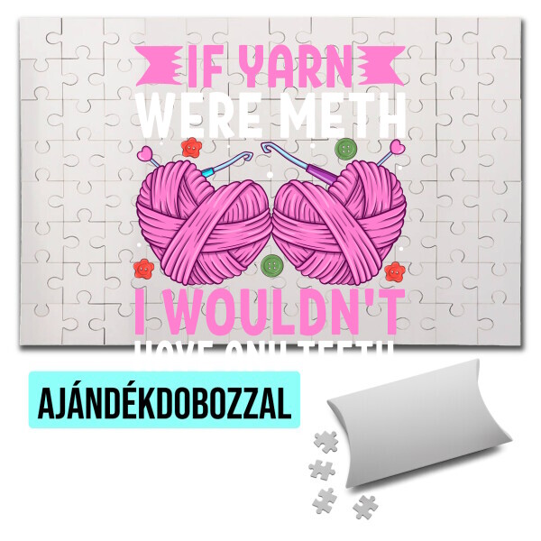 Puzzle - kirakó ajándékdobozzal