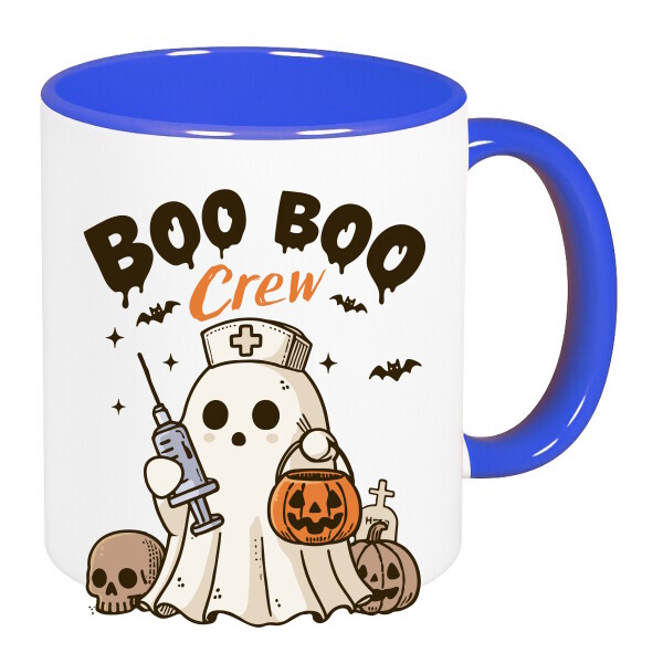 Színes fülű és belsejű bögre