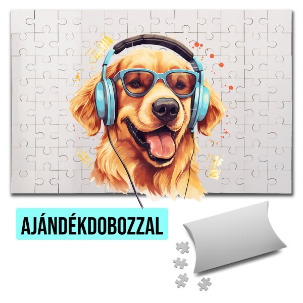 Puzzle - kirakó ajándékdobozzal