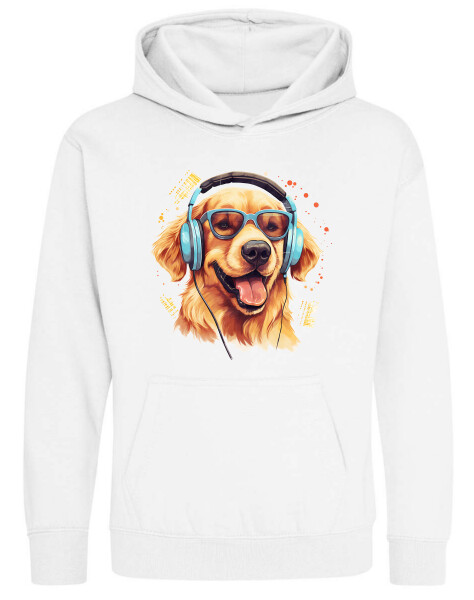 Kapucnis belebújós gyerek pulóver