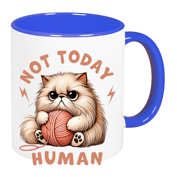 Színes fülű és belsejű bögre