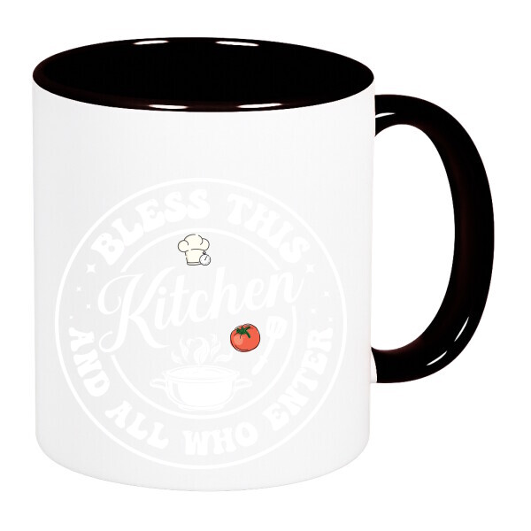 Színes fülű és belsejű bögre