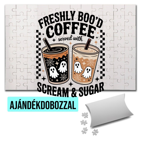 Puzzle - kirakó ajándékdobozzal