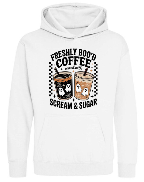 Kapucnis belebújós gyerek pulóver