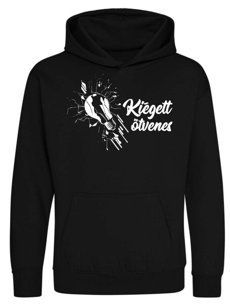 Kapucnis belebújós gyerek pulóver