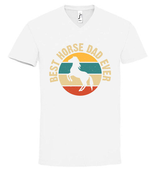 Unisex V nyakú póló