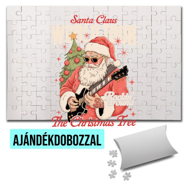 Puzzle - kirakó ajándékdobozzal