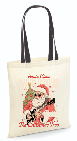 Vászontáska - színes fülű 