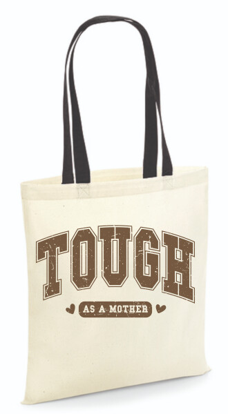 Vászontáska - színes fülű 