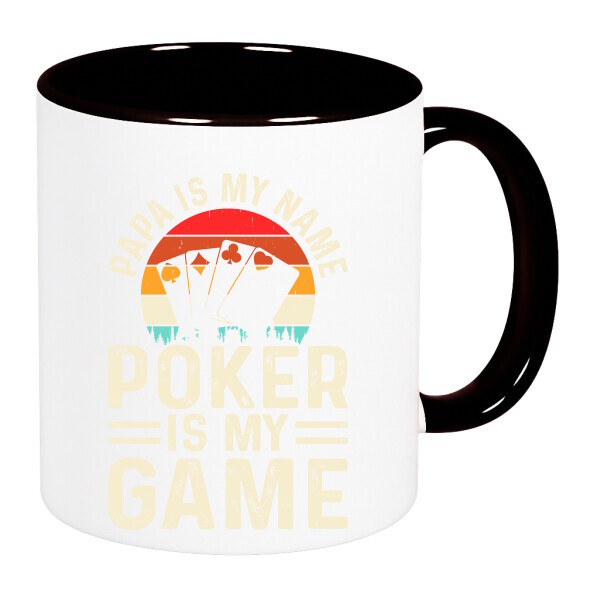 Színes fülű és belsejű bögre