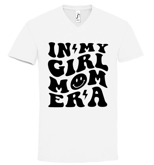 Unisex V nyakú póló