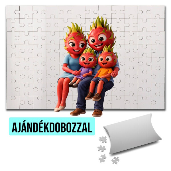 Puzzle - kirakó ajándékdobozzal
