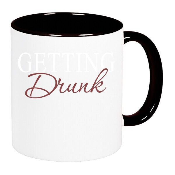 Színes fülű és belsejű bögre