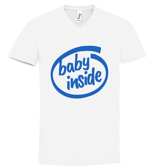 Unisex V nyakú póló