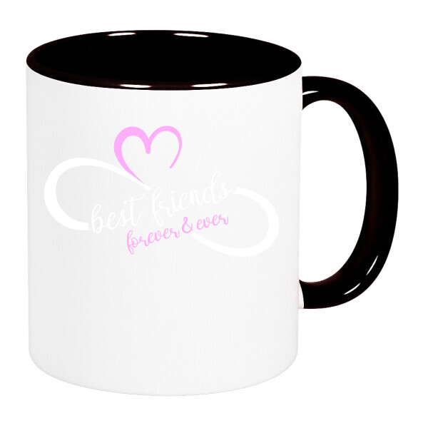 Színes fülű és belsejű bögre